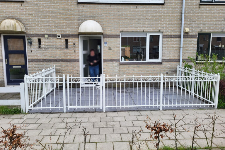 Landelijk en wit van staal op maat