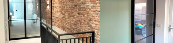 Stalen binnen deuren