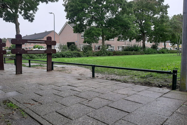 Plantsoenhekwerk geplaatst door Hekwerkkampen.nl