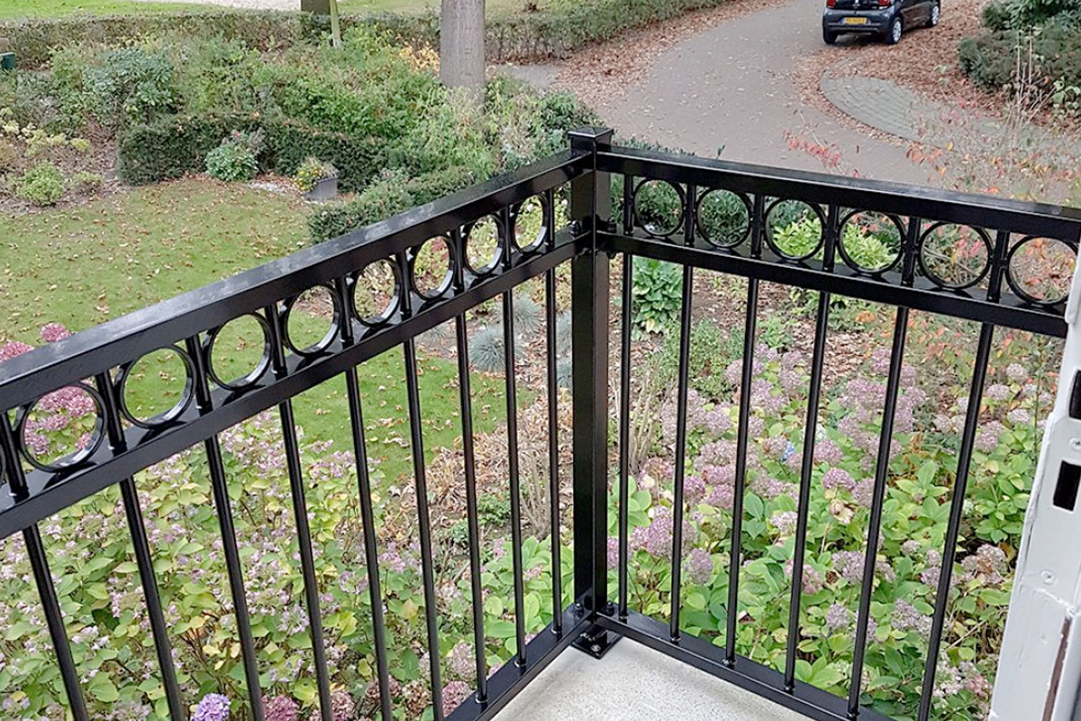stalen balustrade op maat in Overijssel