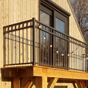 balkonhek in Haaksbergen