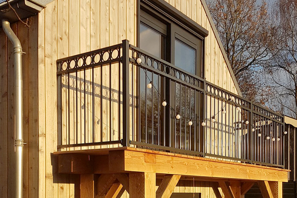 balkonhek in Haaksbergen