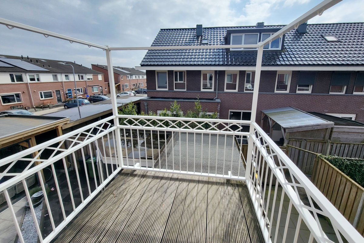 Balkonhek in Heeten