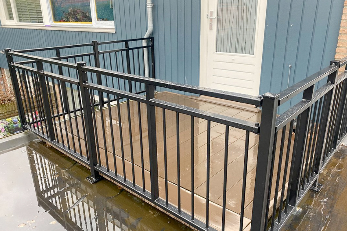 Balkonhek in Hengelo