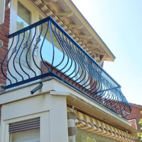 Balkonhek in Vollenhove