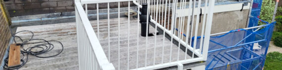 Balkonhek in Vriezenveen