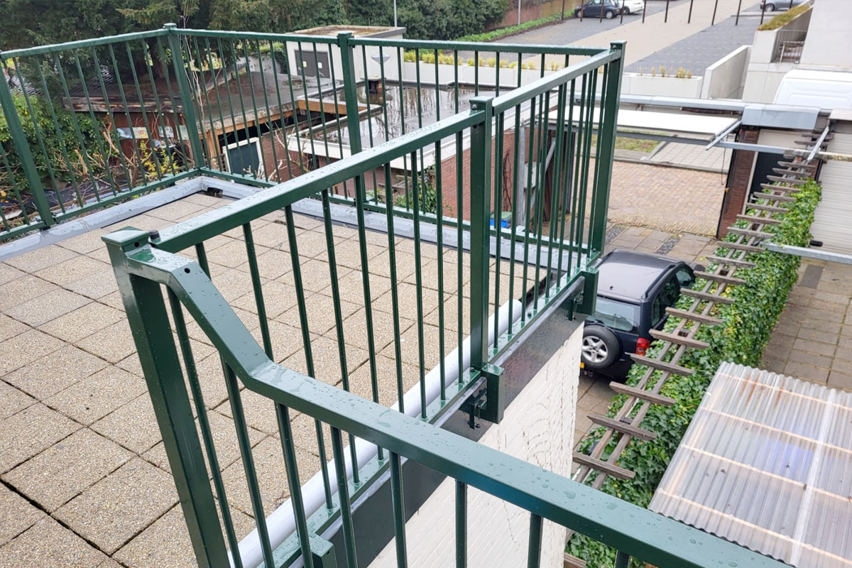 Balkonhek in Vroomshoop