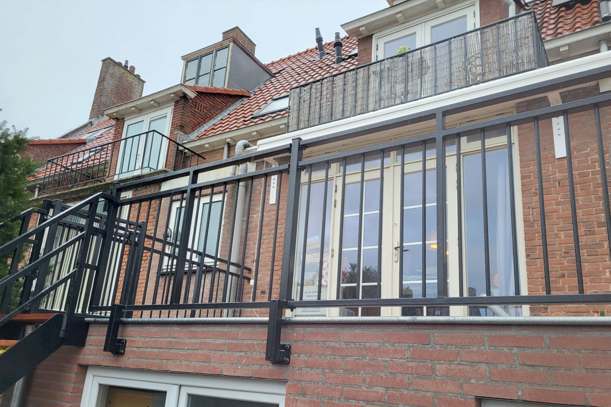 Balkonhek in Wierden