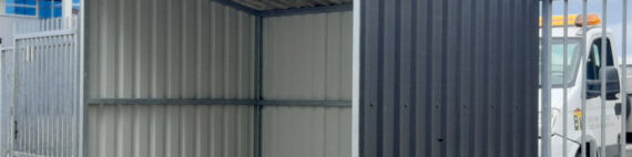 compacte stalen fietsoverkapping