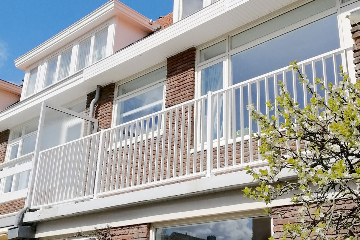 Balkonhek in Overijssel