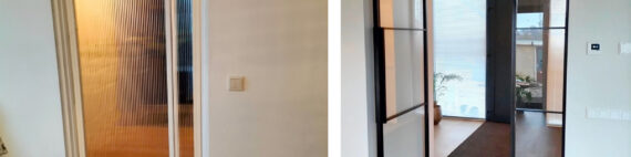 Wat kost een glazen deur met staal