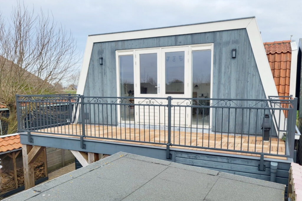 Balkonhekken in Zwartsluis