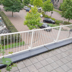 Balkonhekken van staal