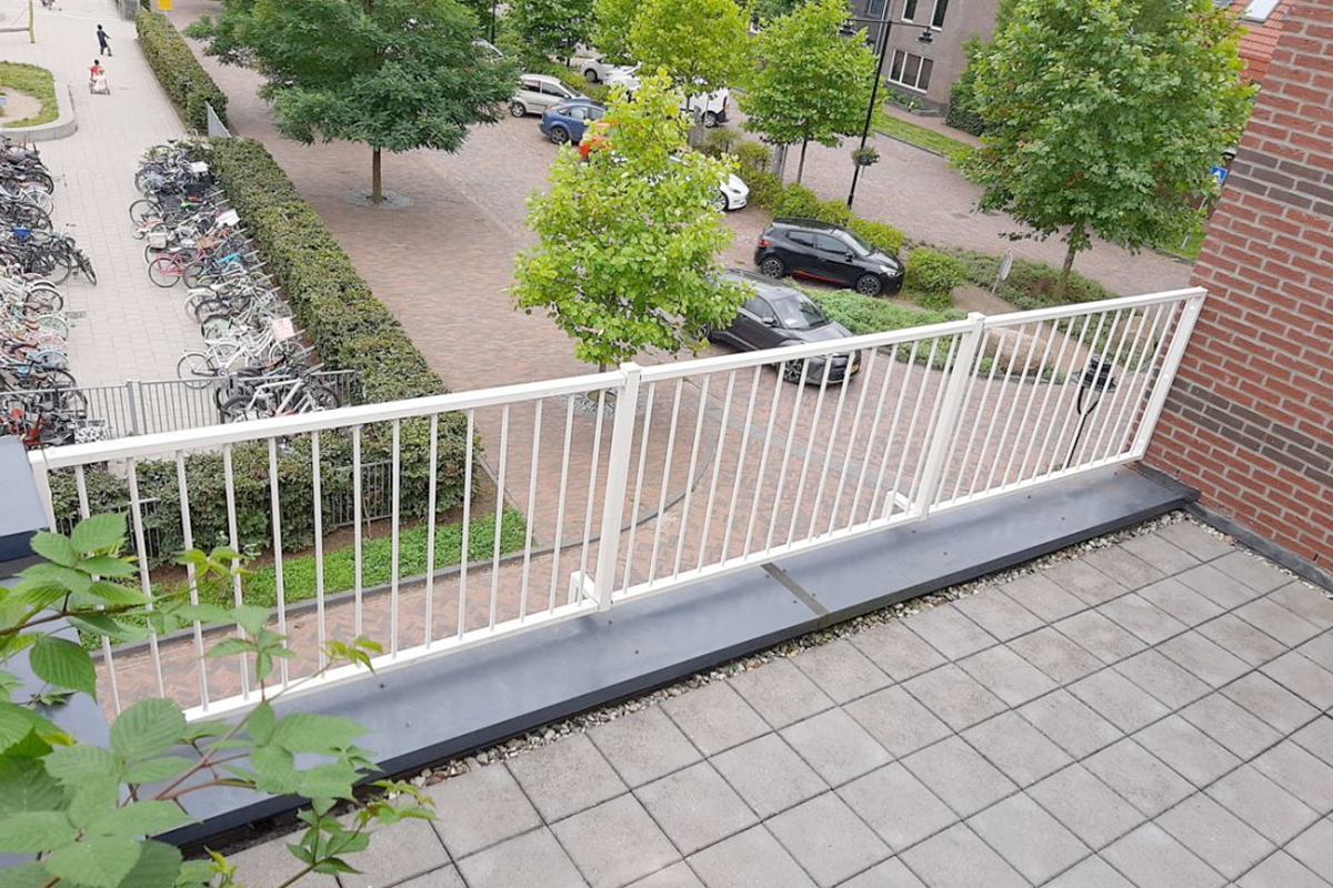 Balkonhekken van staal