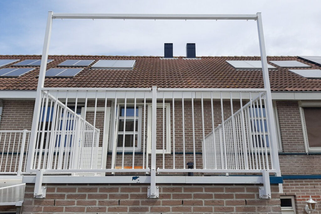 Balkonhekken van staal
