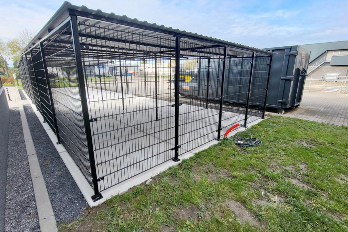 Fietsenstalling in Kampen