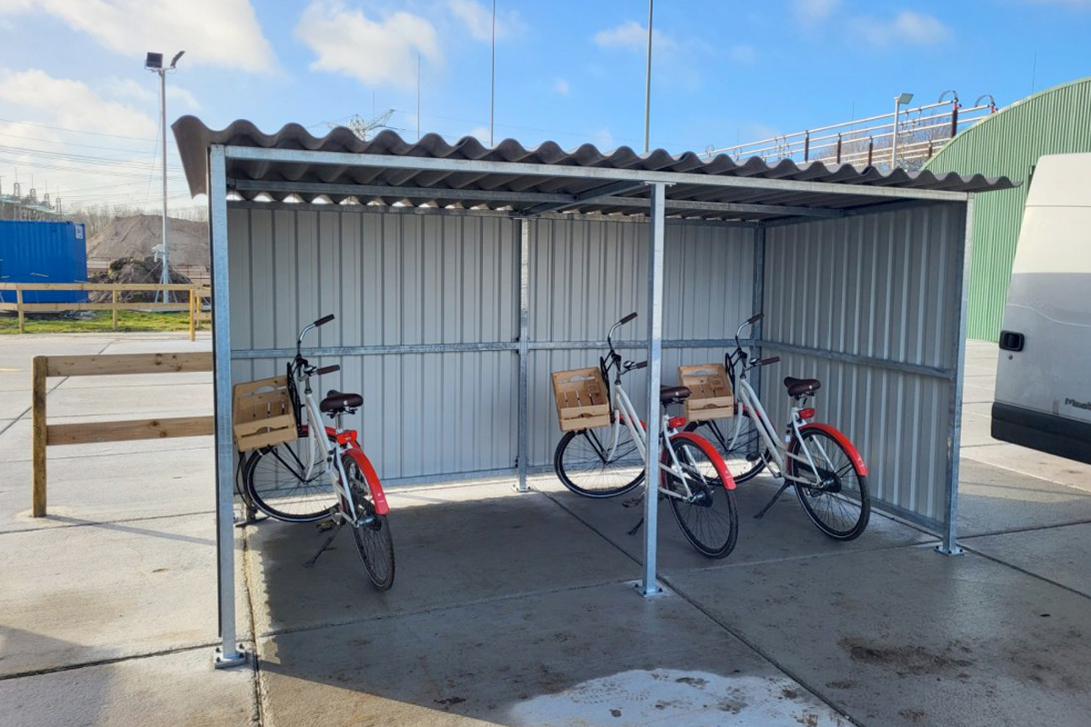 Fietsenstalling laten plaatsen in Kampen