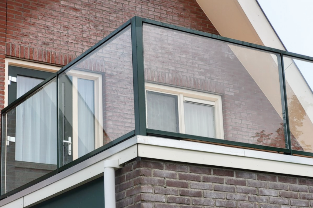 Glazen balustrade in Kampen