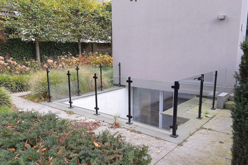 Glazen balustrade in Tubbergen