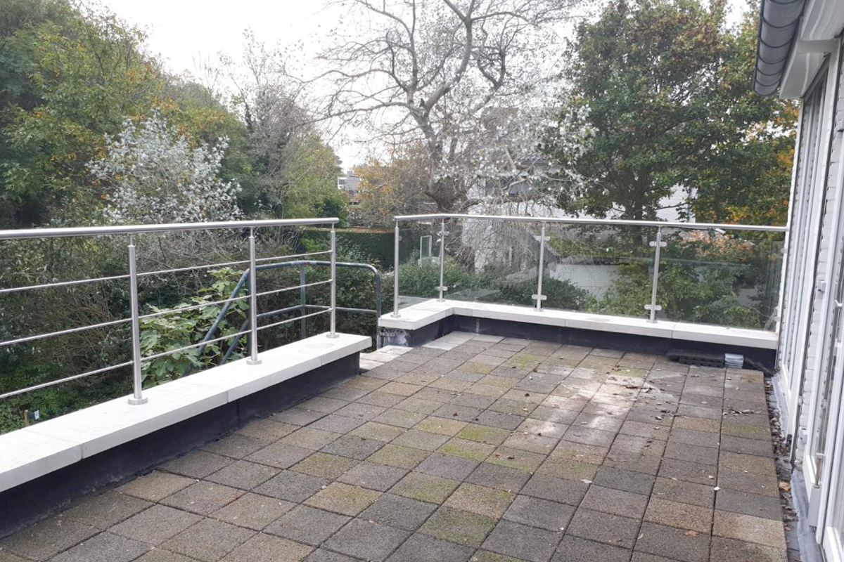 RVS balustrade in Blokzijl