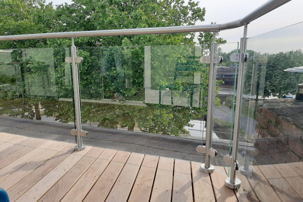 RVS balustrade in Enschede