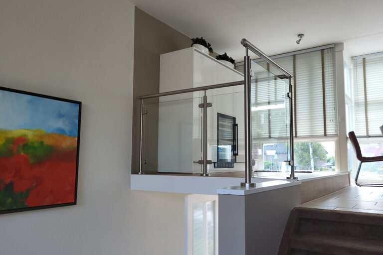 RVS balustrade in Goor