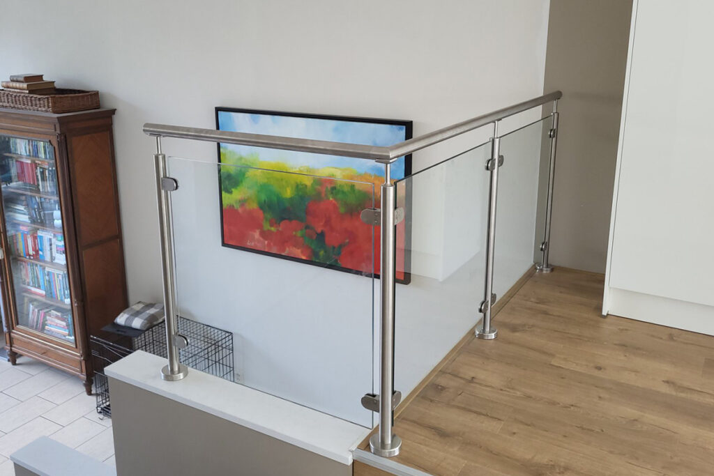 RVS balustrade in Goor