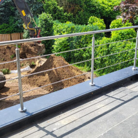 RVS balustrade in Heino