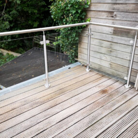 RVS balustrade in Hellendoorn