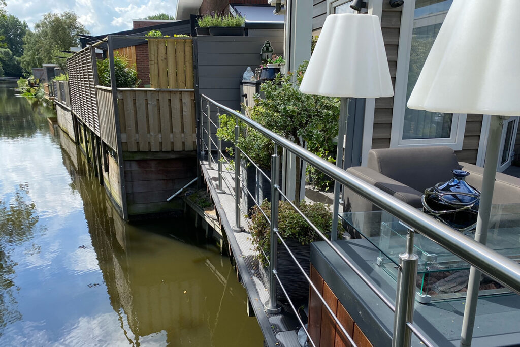 RVS balustrade in Markelo