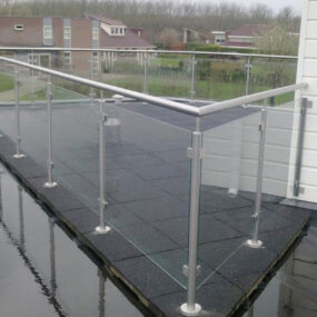 RVS balustrade in Staphorst