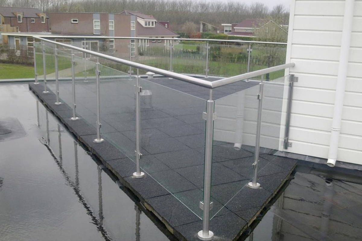 RVS balustrade in Staphorst