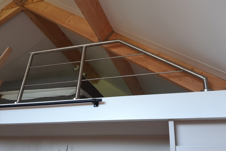 RVS balustrade in Vollenhove
