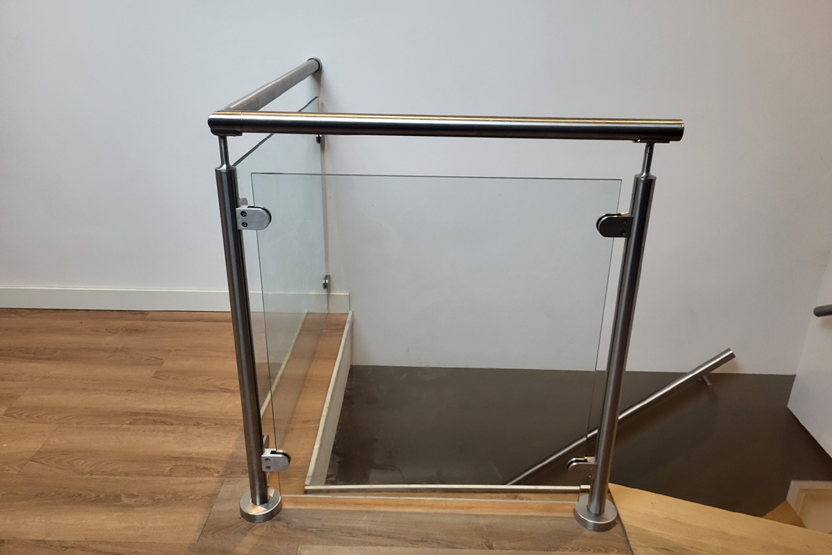 RVS balustrade in Wierden