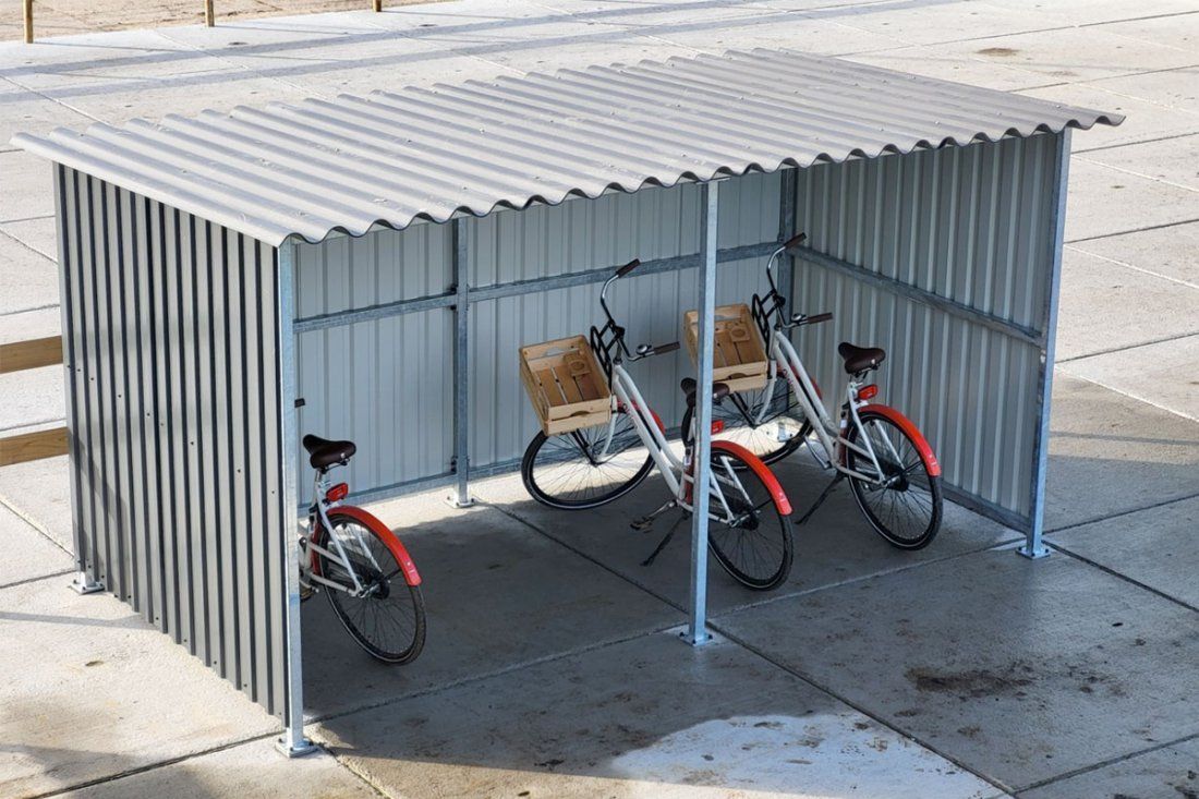 Stalen fietsenstalling op maat