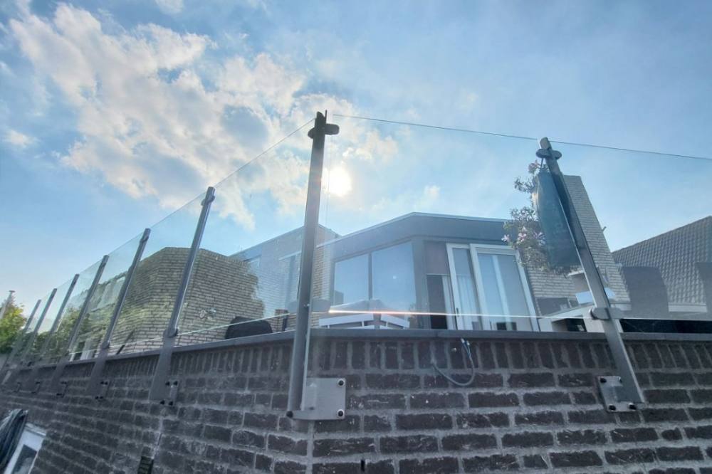 Glazen balustrade op maat