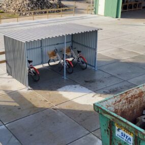 Stalen fietsenstalling op maat