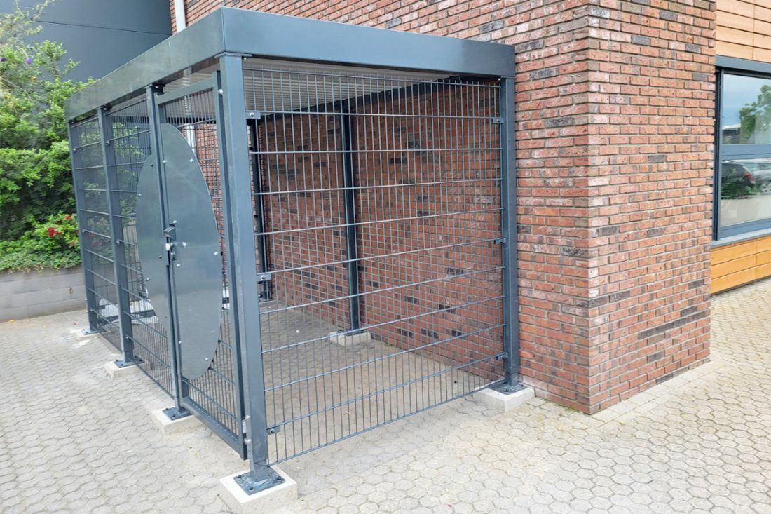 Stalen fietsenstalling op maat