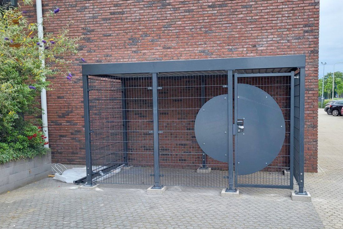 Stalen fietsenstalling op maat