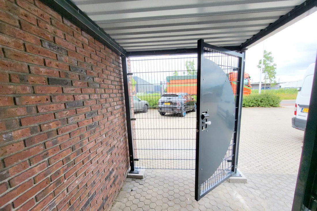 Stalen fietsenstalling op maat