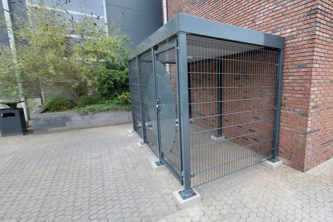 Stalen fietsenstalling op maat