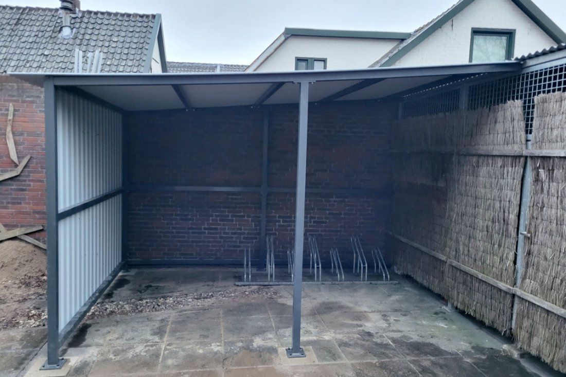 Stalen fietsenstalling op maat