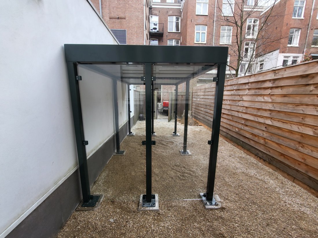 Fietsenstalling FS03 op een binnenplaats