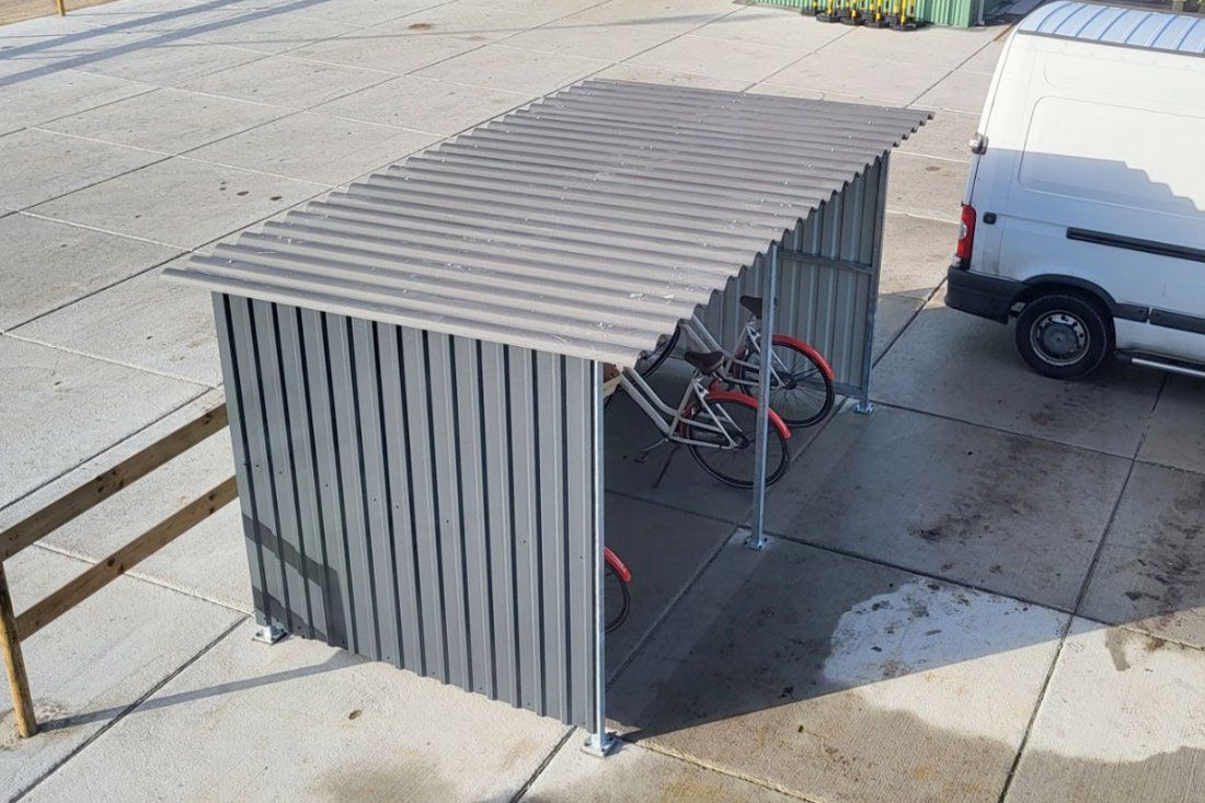 Stalen fietsenstalling op maat