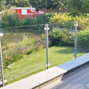 Glazen balustrade op maat