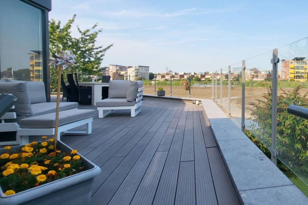 Glazen balustrade op maat