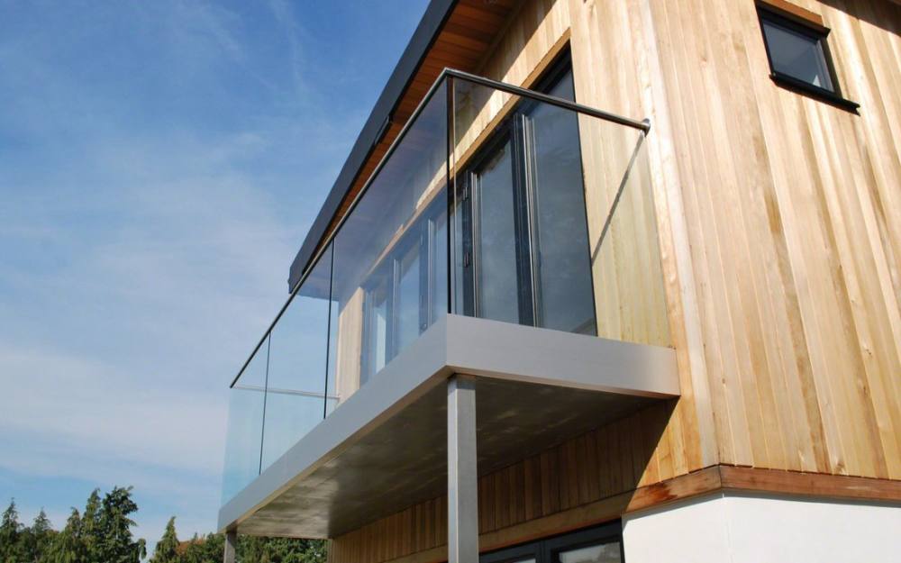 Glazen balustrade op maat