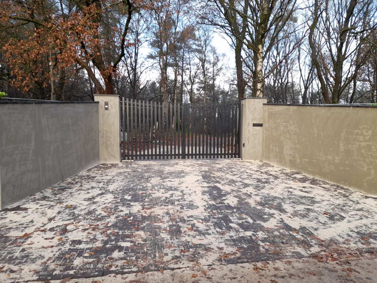 Poort op maat gelast staal