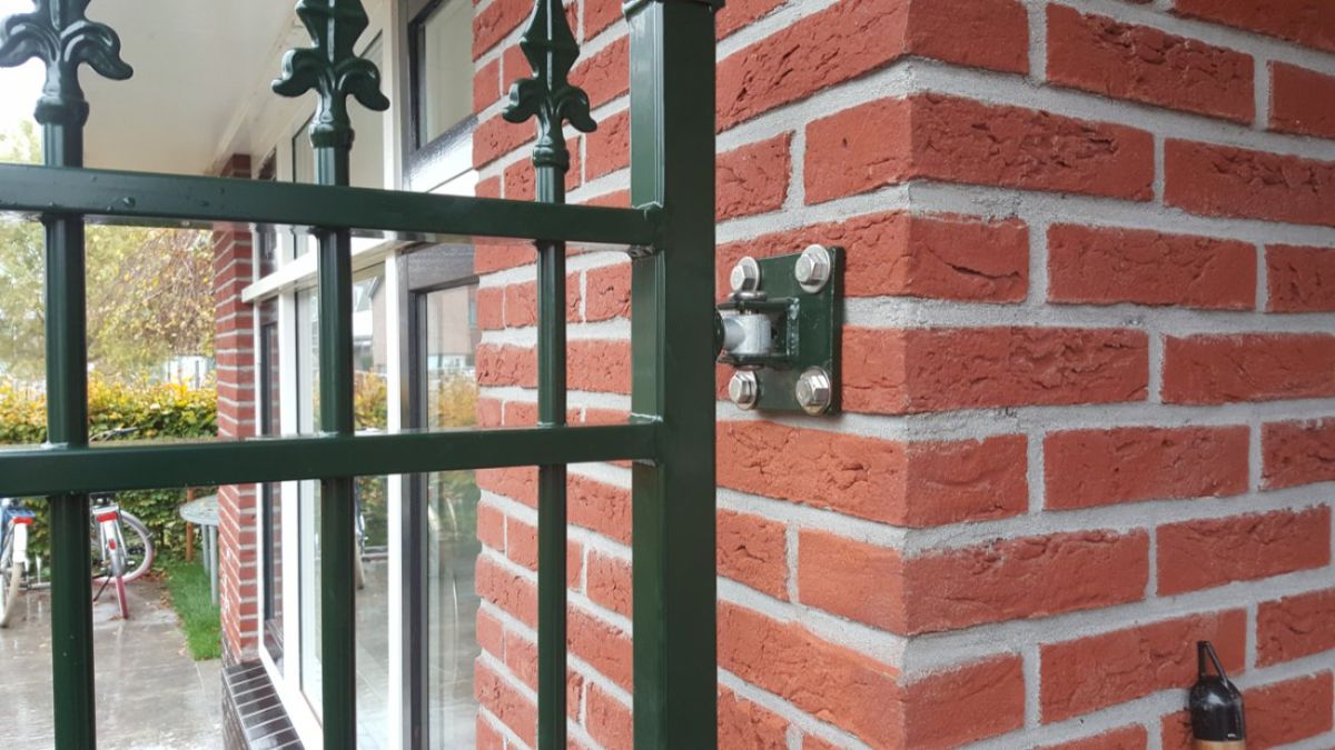 Stalen looppoort op maat
