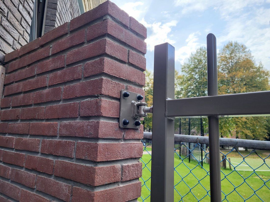 Stalen poort op maat